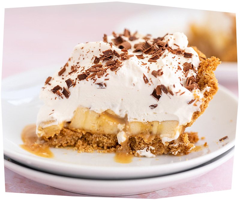 Torta de Banana Banoffee